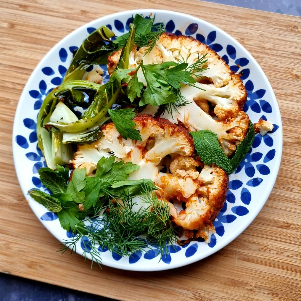 Harissa cauliflower