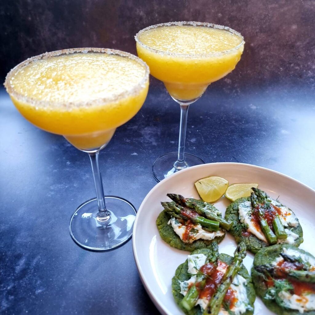 Meat Free Mexican _ Mango Margaritas