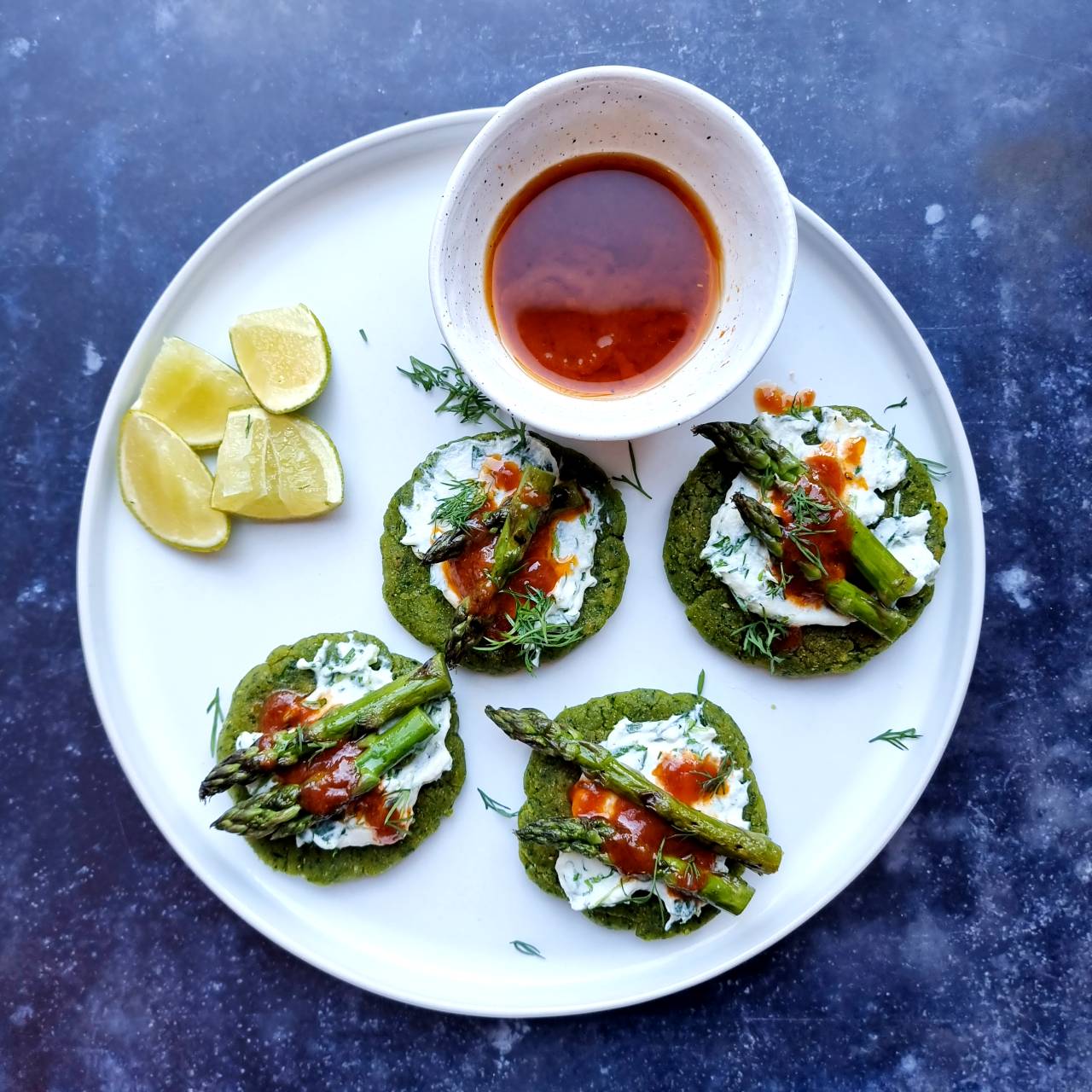 Meat Free Mexican _ Wild garlic gorditas